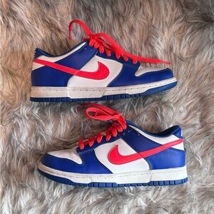 Nike Dunk Low GS Blue ‘Game Royal Crimson’
